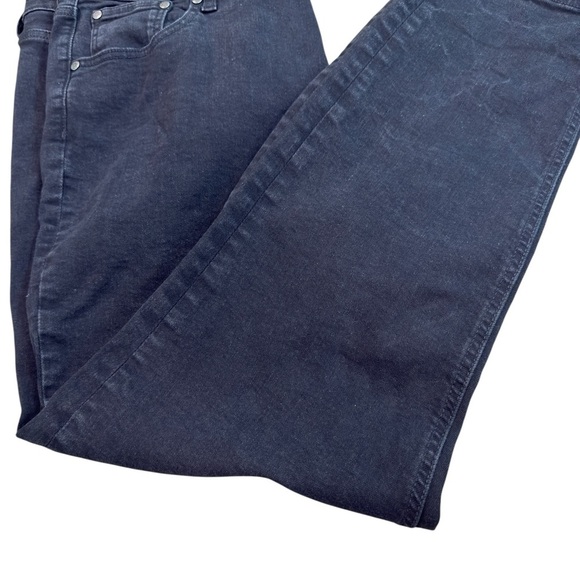On 34th Black Size 20 Skinny Straight Leg Cotton Blend Casual Jeans Casual Work - Picture 4 of 7